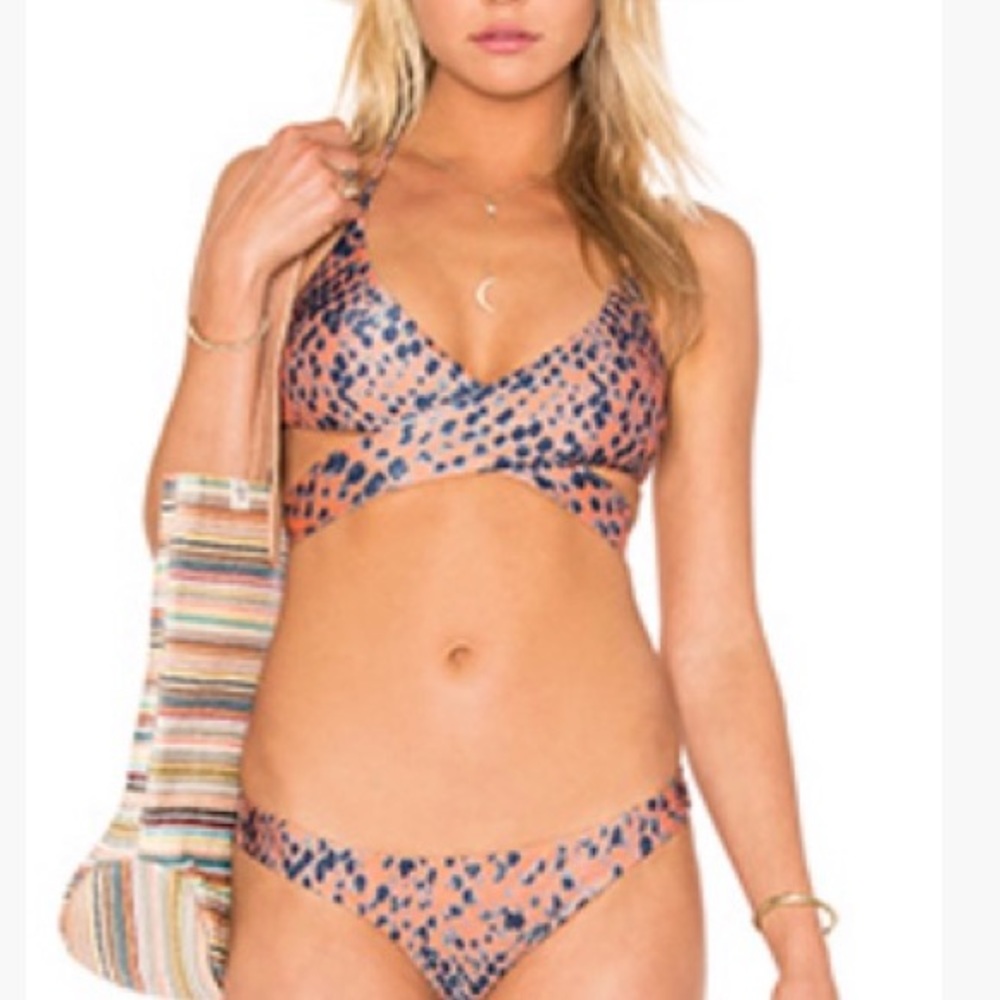 VIC SWIMWEAR SET | color: python